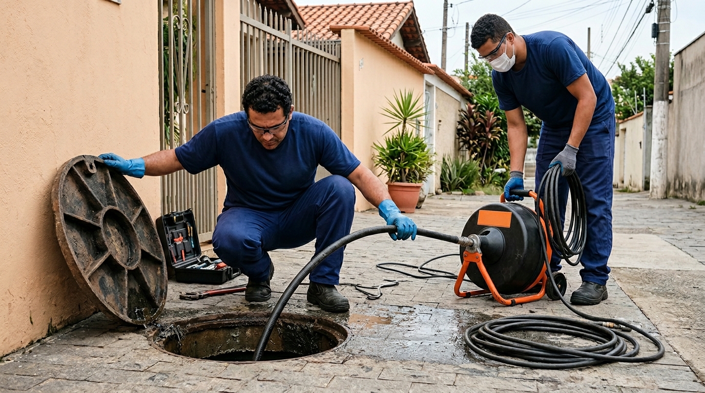 Desentupidora perto de mim em Maceió-AL